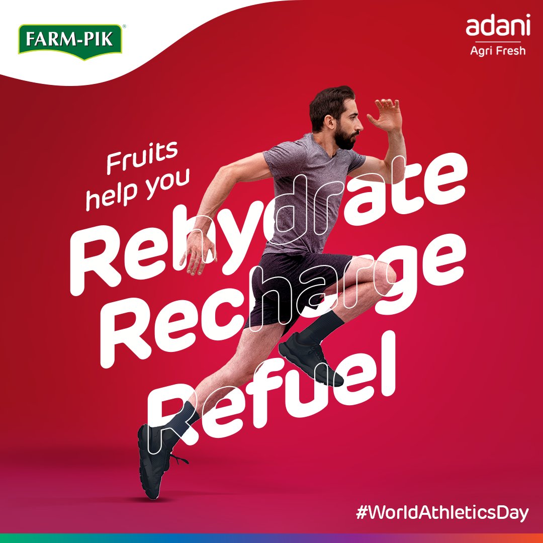 World Athletics Day — Rehydrate Recharge Refuel