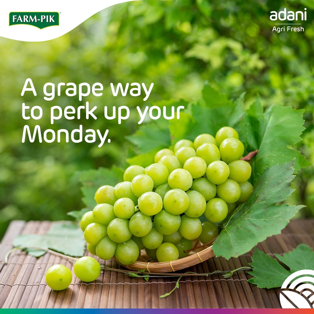 A grape way to perk up your Monday